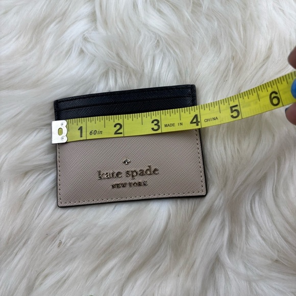 Kate Spade Black and Tan Card Holder - Picture 5 of 5